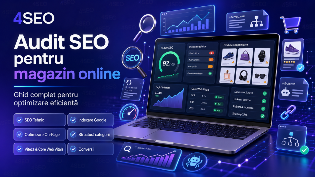 Audit SEO pentru magazin online: ghid complet pentru optimizare eficientă